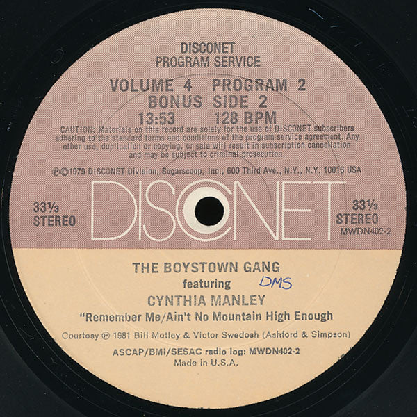 Various : Volume 4 Program 2 (2x12", P/Mixed)