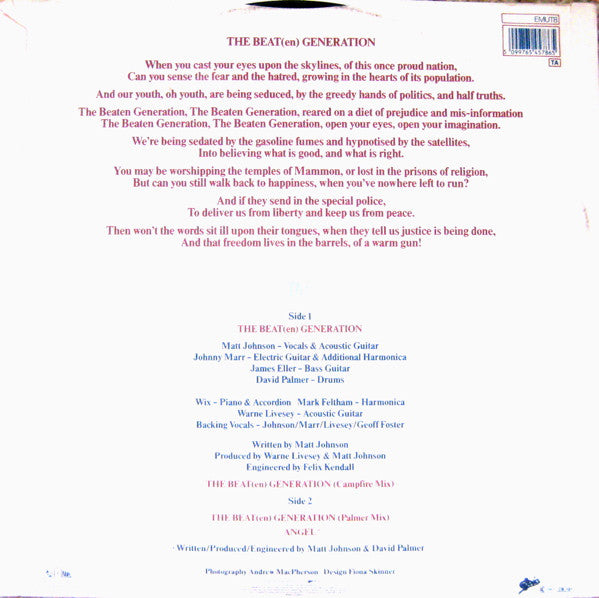 The The : The Beat(en) Generation (12", Single)
