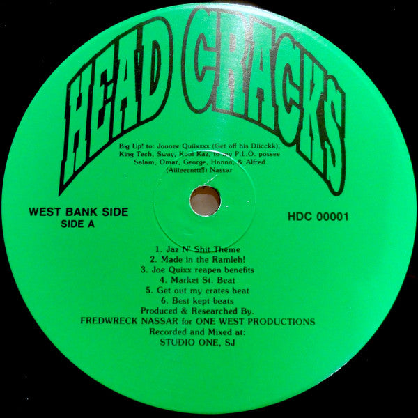 Fredwreck Nassar : Head Cracks 1 (LP)