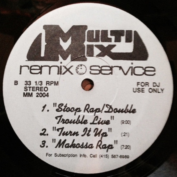 Double Trouble (4) : Remix Service (12")
