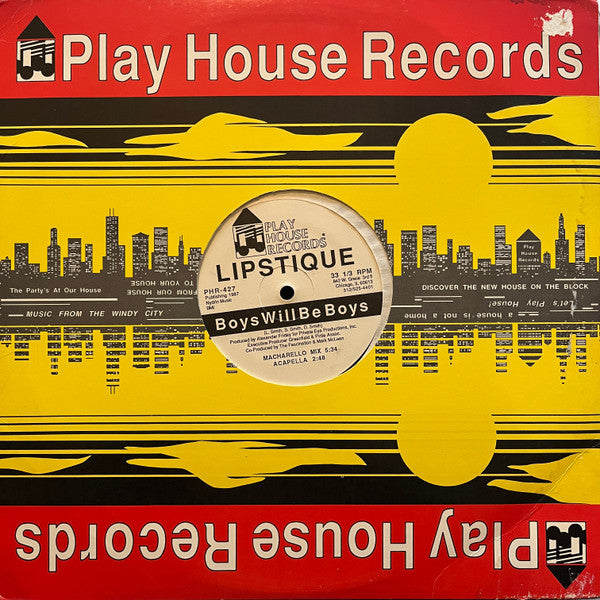 Lipstique : Boys Will Be Boys (12", Whi)