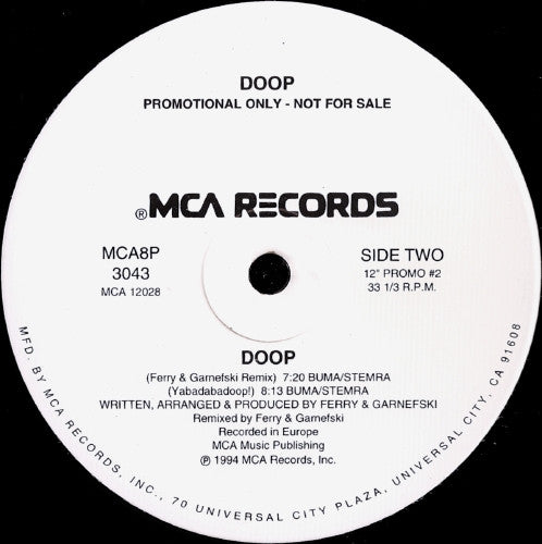 Doop : Doop (2x12", Promo)