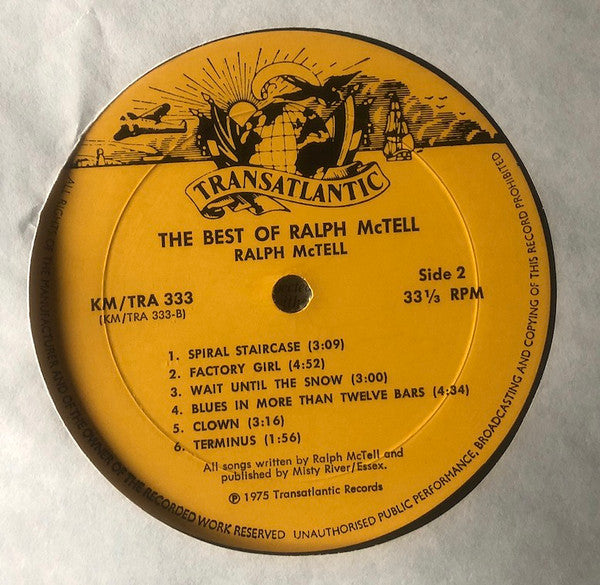 Ralph McTell : The Best Of Ralph McTell (LP, Comp)