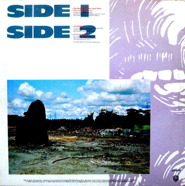 China Crisis : Working With Fire And Steel (12", Maxi)