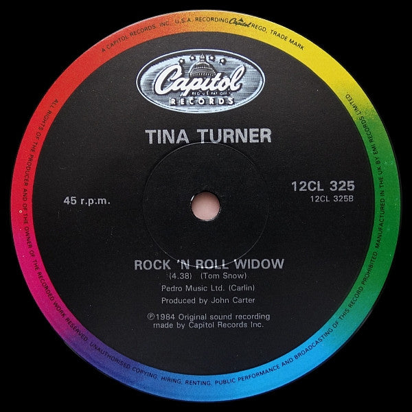 Tina Turner : Help (Full Length Version) (12", Single)