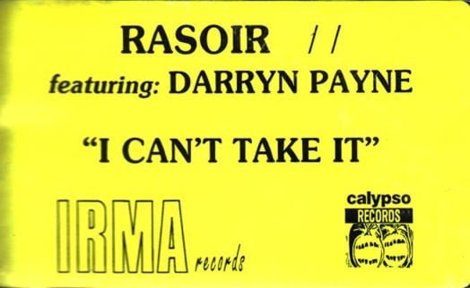 Rasoir Featuring Darryn Payne : I Can't Take It (12")