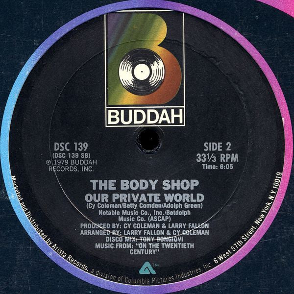 The Body Shop : Never (12")