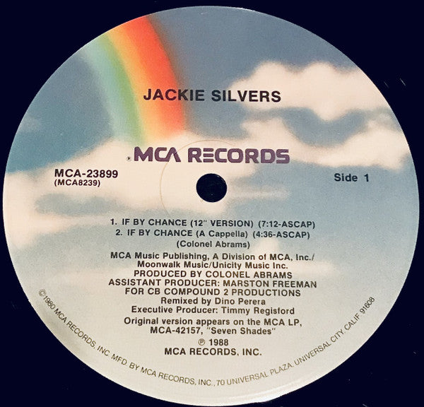 Jackie Silvers : If By Chance (12")