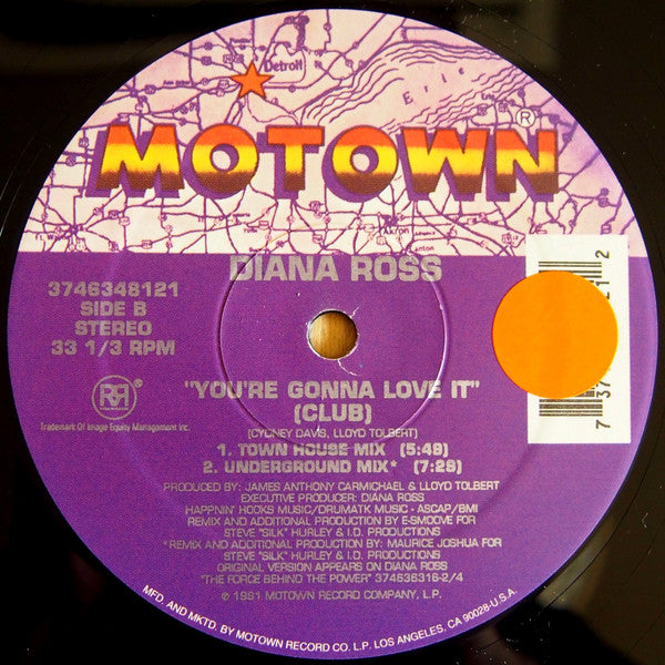 Diana Ross : You're Gonna Love It (12")