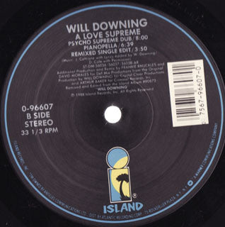 Will Downing : A Love Supreme (12")