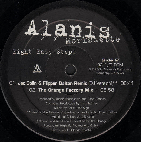 Alanis Morissette : Eight Easy Steps (12")