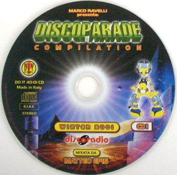 Various : Discoparade Compilation Winter 2001 (2xCD, Comp, Mixed)