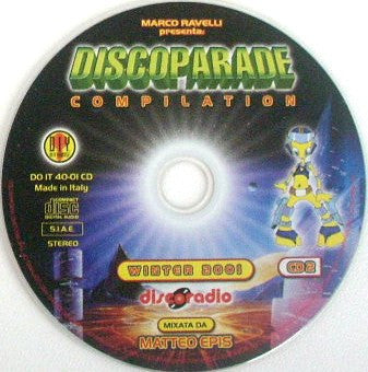Various : Discoparade Compilation Winter 2001 (2xCD, Comp, Mixed)