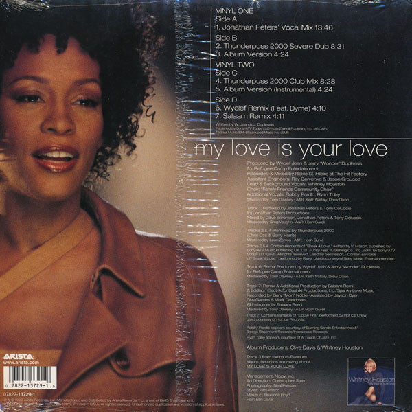 Whitney Houston : My Love Is Your Love (2x12")