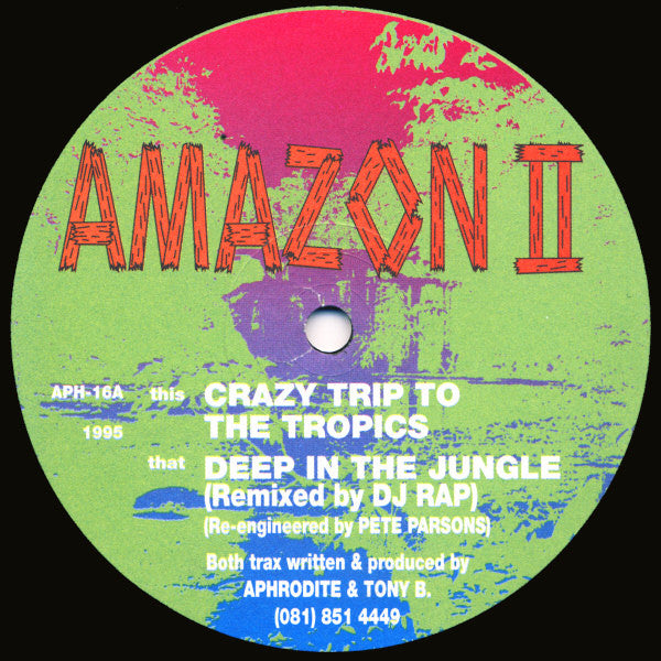 Amazon II : Crazy Trip To The Tropics / Deep In The Jungle (Remix) (12")