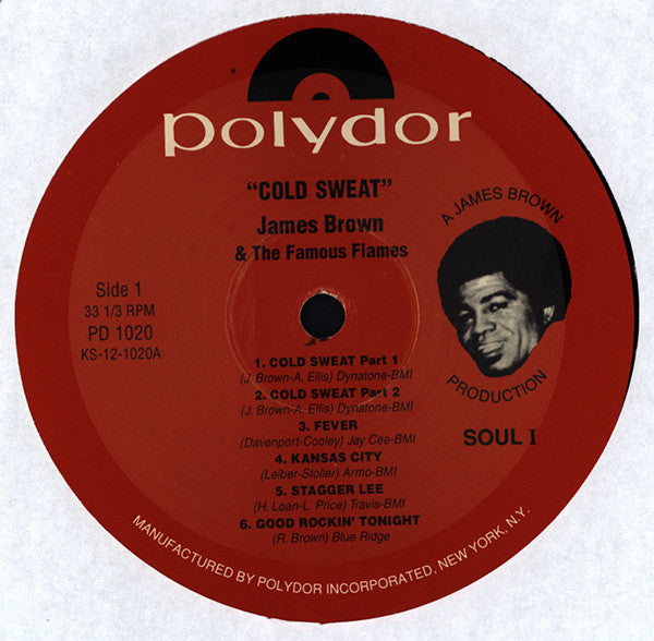 James Brown & The Famous Flames : Cold Sweat (LP, Album, RE)