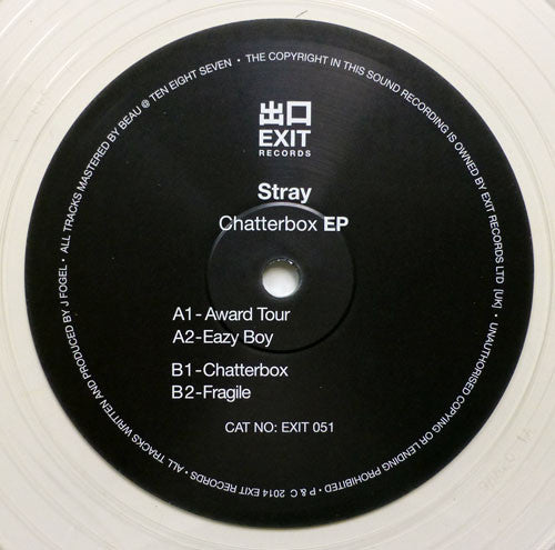 Stray (8) : Chatterbox EP (12", EP, Num, Cle)