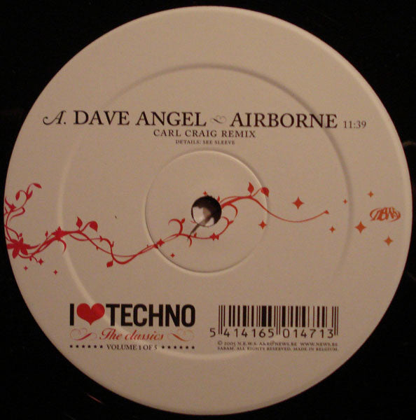 Various : I Love Techno - The Classics - Volume 1 Of 5 (12")