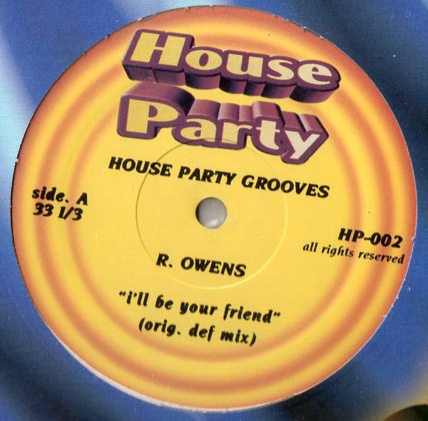 R. Owens* : I'll Be Your Friend (12", Unofficial)