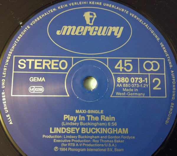 Lindsey Buckingham : Go Insane (Extended Remix) (12", Maxi)