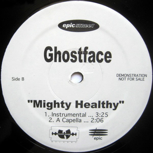 Ghostface* : Mighty Healthy (12", Promo)