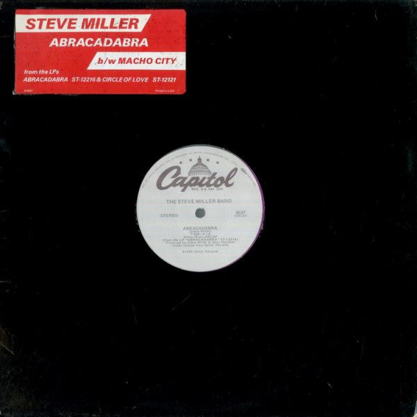 The Steve Miller Band* : Abracadabra / Macho City (12")