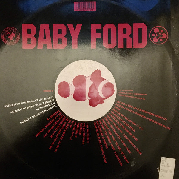Baby Ford : Children Of The Revolution - Inca Love Remix Collection (12")