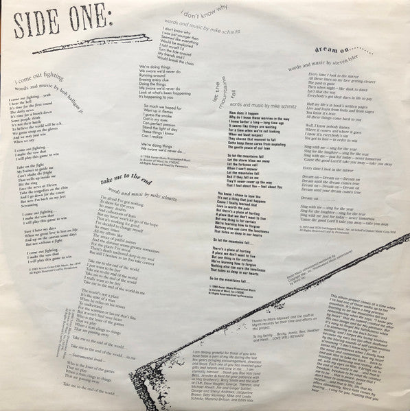 Greg X Volz* : Come Out Fighting (LP, Album)