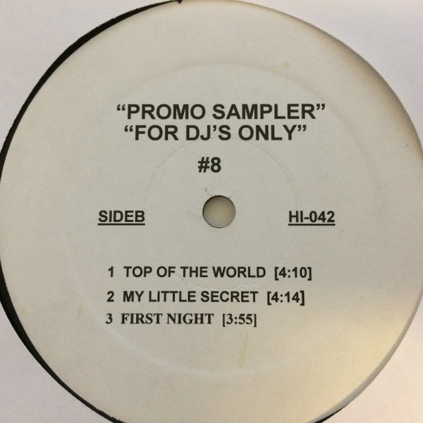 Various : Promo Sampler - For DJ's Only #8 (12")