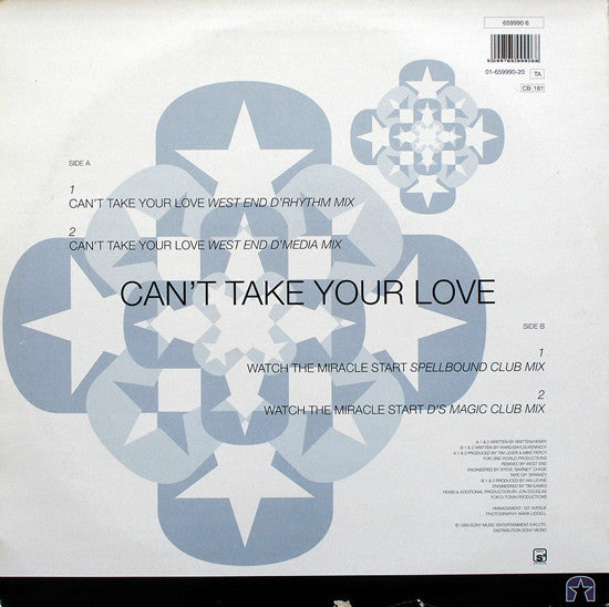 Pauline Henry : Can't Take Your Love (12")