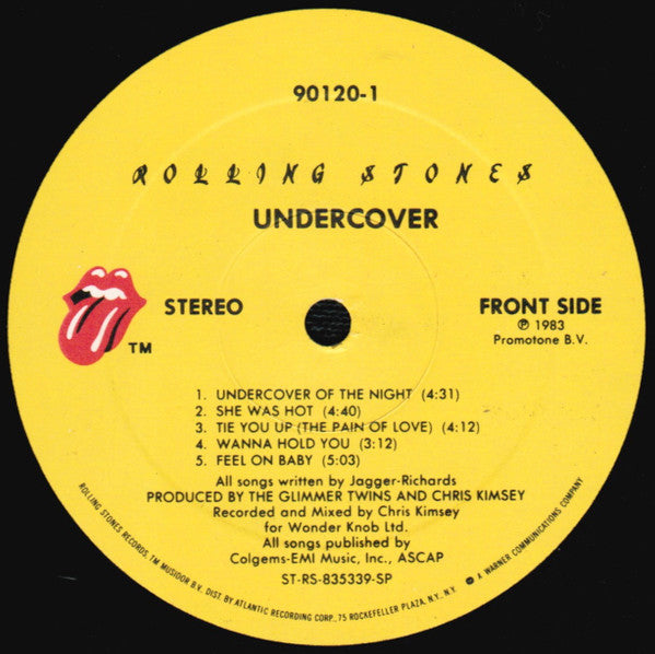 The Rolling Stones : Undercover (LP, Album, SP )