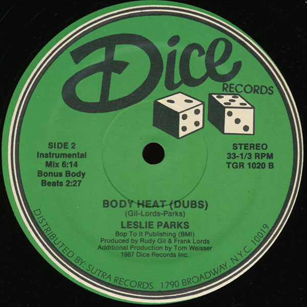 Leslie Parks : Body Heat (12")
