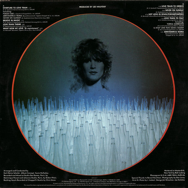 Crystal Grass With Kristi Barton : The Love Train (LP, Album)