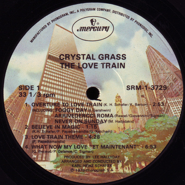 Crystal Grass With Kristi Barton : The Love Train (LP, Album)