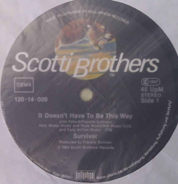 Survivor : It Doesn't Have To Be This Way (12", Single)
