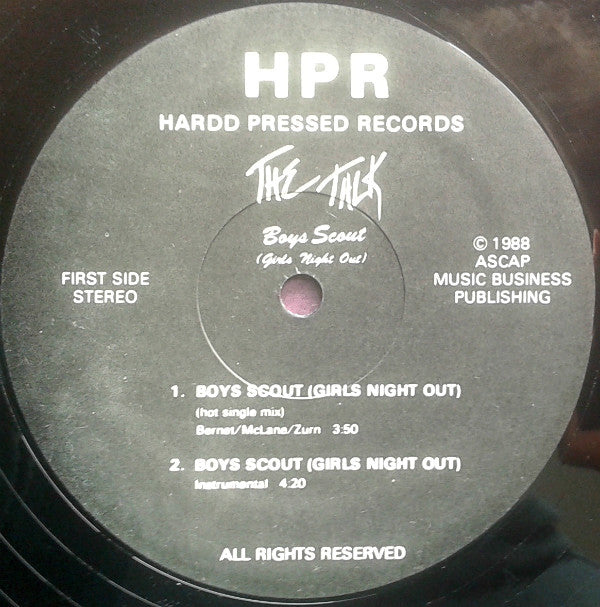 The Talk : Boys Scout (Girls Night Out) (12")