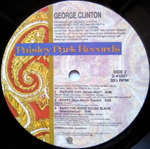 George Clinton : Paint The White House Black (12")