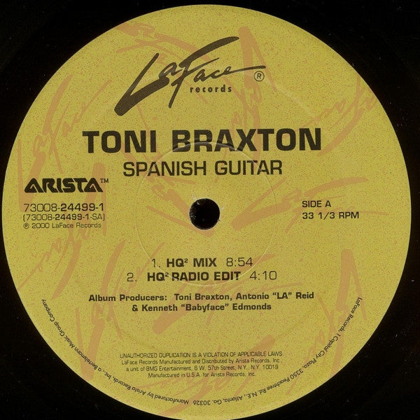 Toni Braxton : Spanish Guitar (2x12")