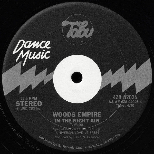Woods Empire : The Boogie's Gonna Get You (12")