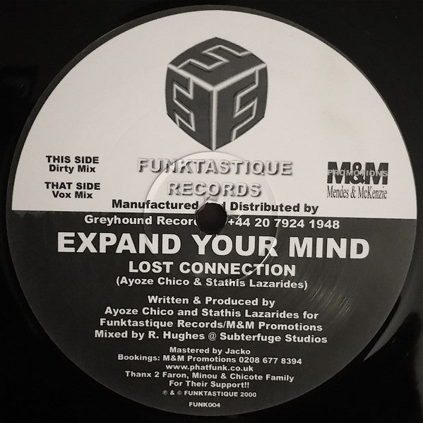 Lost Connection : Expand Your Mind (12")