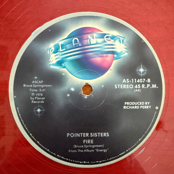 Pointer Sisters : Happiness (12", Red)