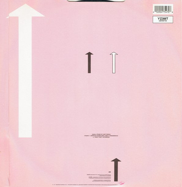 Kissing The Pink : Stand Up (Get Down) (12")