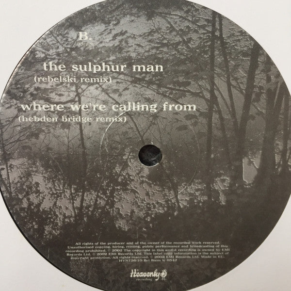 Doves : Caught By The River (10", Single, Ltd, Num)