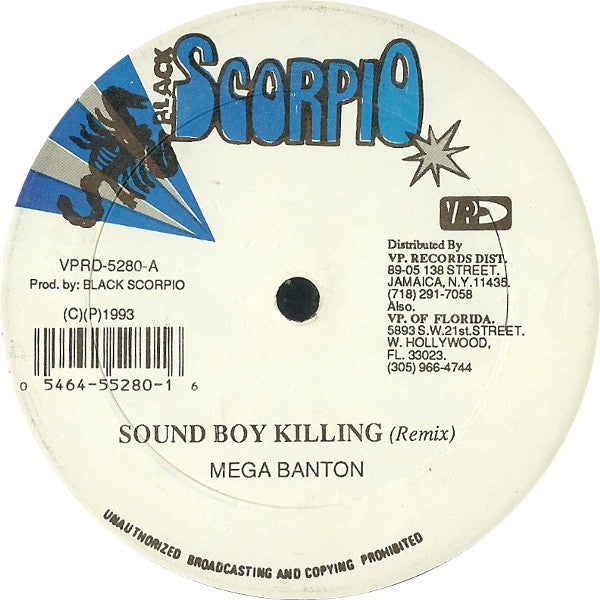 Mega Banton : Sound Boy Killing (12")