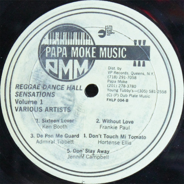 Various : Reggae Dance Hall Sensations: Volume 1 (LP, Comp)