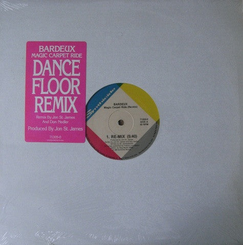 Bardeux : Magic Carpet Ride (Dance Floor Remix) (12")