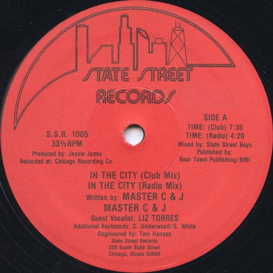 Master C & J : In The City (12", Single)