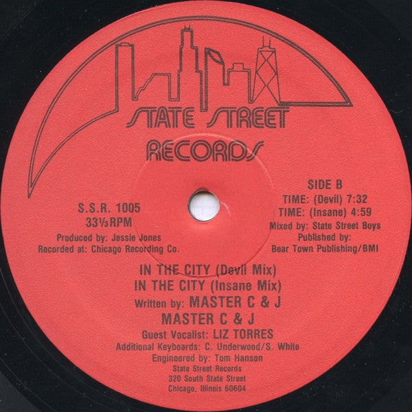 Master C & J : In The City (12", Single)