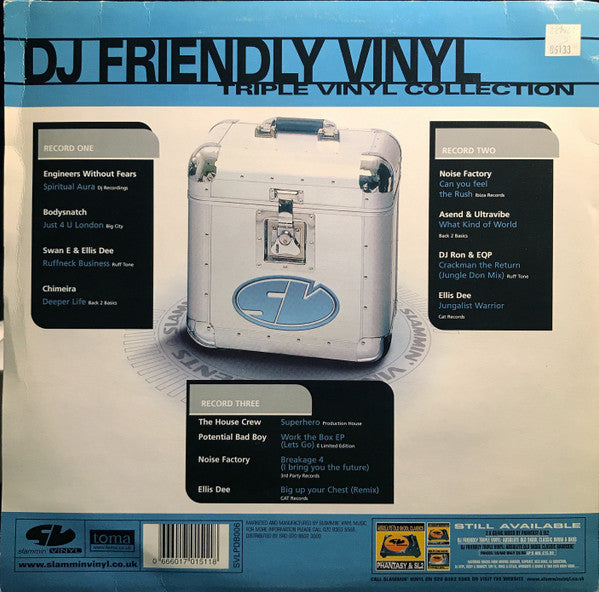 Various : Slammin' Vinyl Present Absolute Classic Drum & Bass (3xLP, Comp)