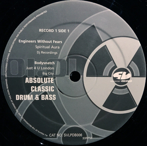 Various : Slammin' Vinyl Present Absolute Classic Drum & Bass (3xLP, Comp)